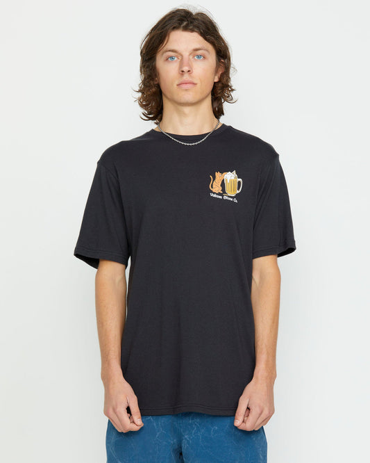 Men's Curious Cat Short Sleeve Tee | Volcom Trending