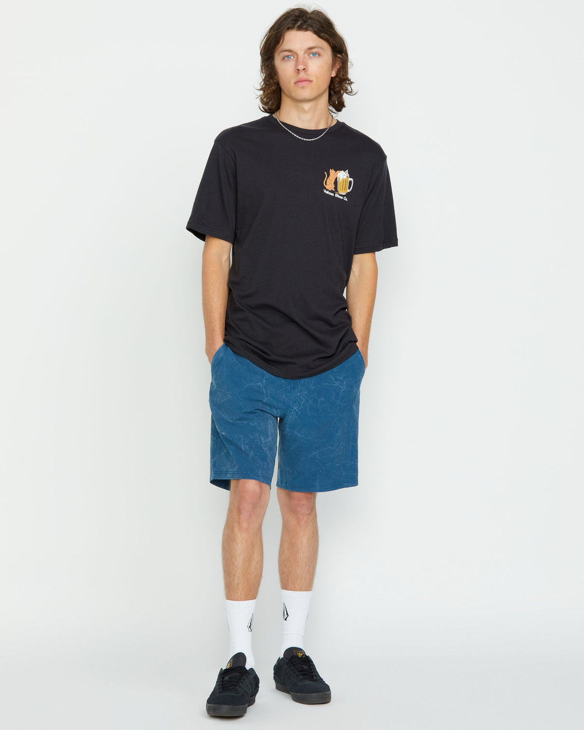 Men's Curious Cat Short Sleeve Tee | Volcom Trending