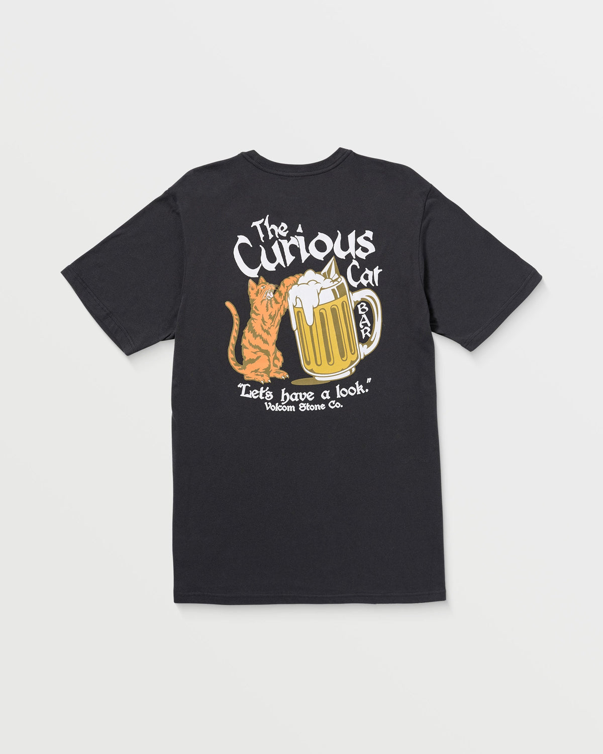 Men's Curious Cat Short Sleeve Tee | Volcom Trending