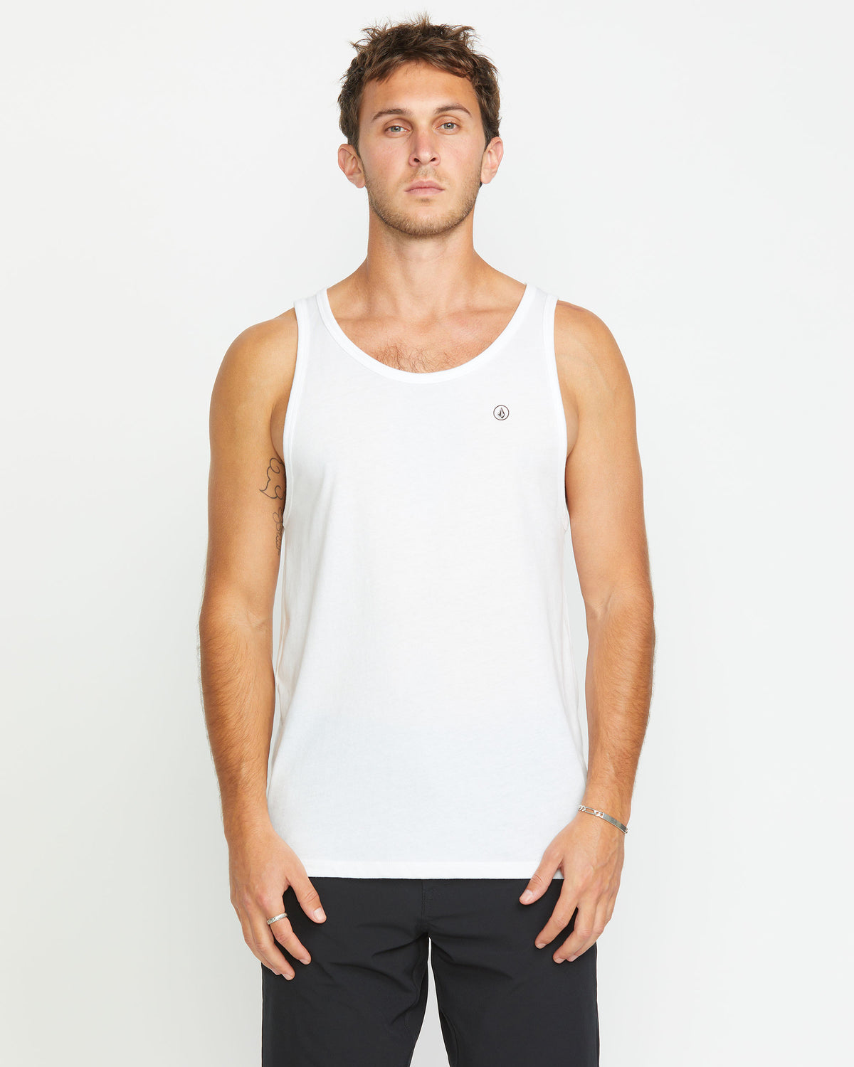 Men's Solid Heather Tank | Volcom New