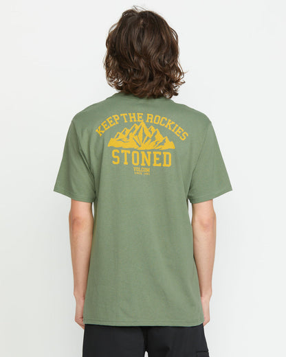Men's Keep Rockies Stoned Short Sleeve Tee | Volcom Premium