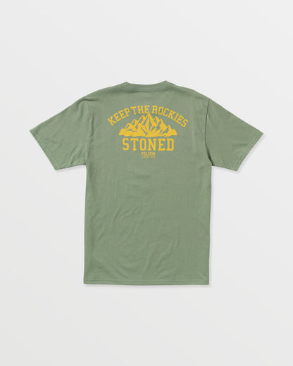 Men's Keep Rockies Stoned Short Sleeve Tee | Volcom Premium
