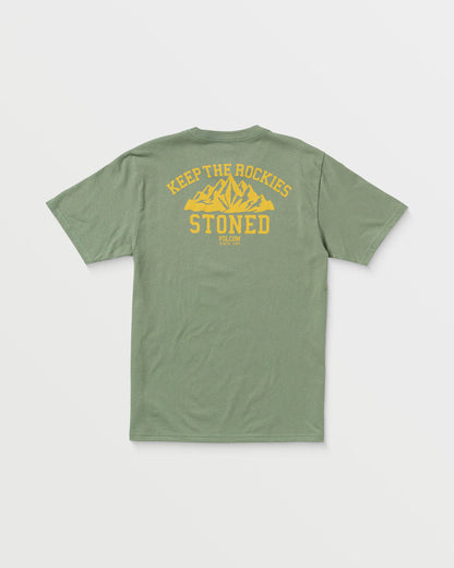 Men's Keep Rockies Stoned Short Sleeve Tee | Volcom Premium