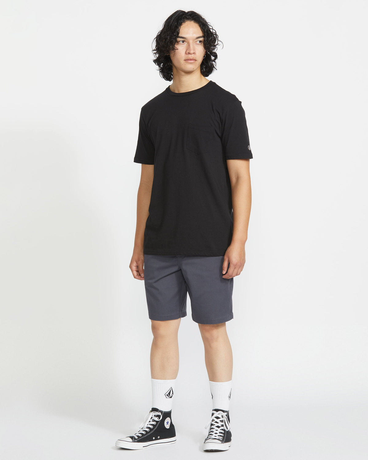 Men's Frickin Elastic Waist Shorts | Volcom Featured