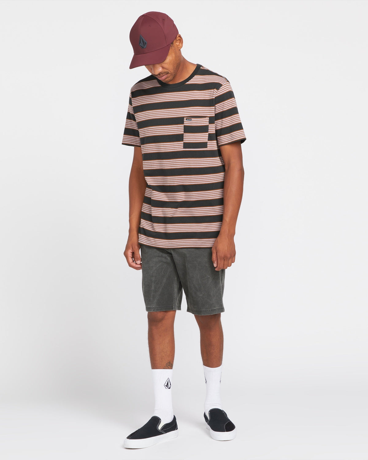 Men's Stone Faded Hybrid Shorts | Volcom Essential