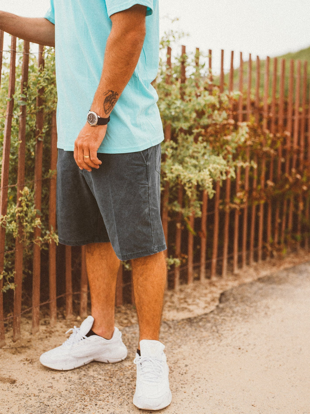 Men's Stone Faded Hybrid Shorts | Volcom Essential