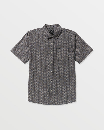 Men's Scaler Stone Woven Short Sleeve Shirt | Volcom Signature