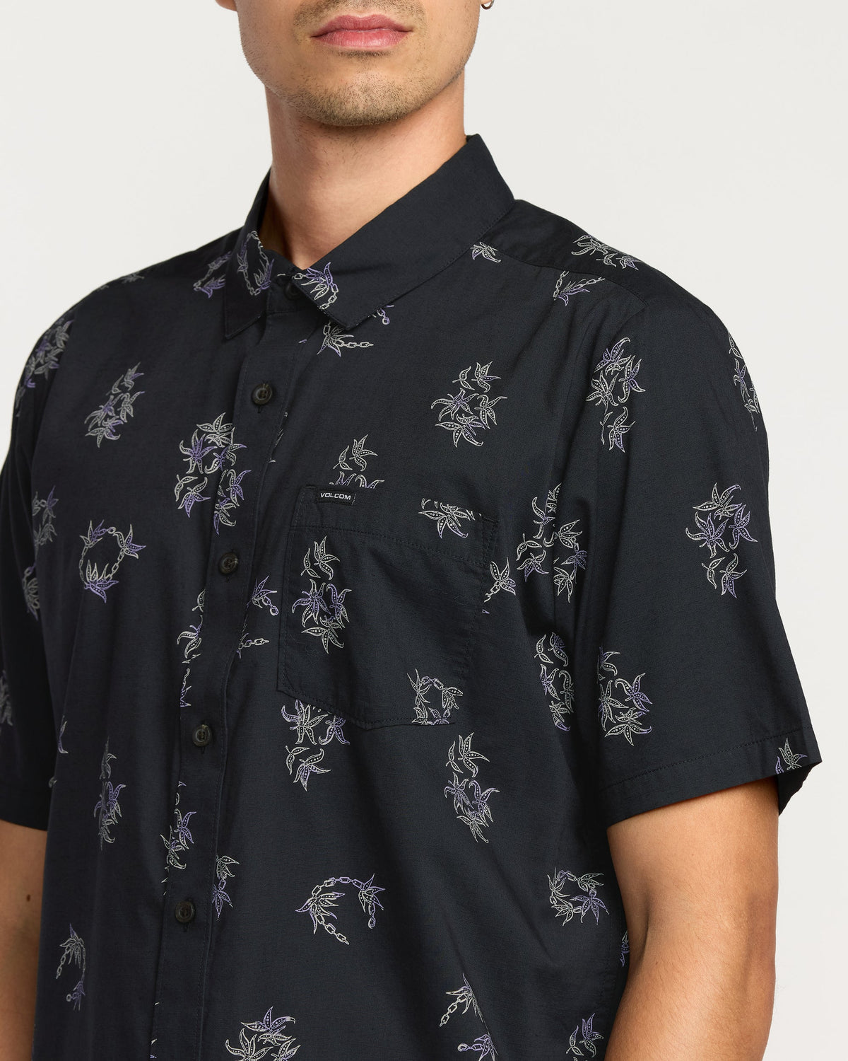 Men's Scaler Stone Woven Short Sleeve Shirt | Volcom Essential