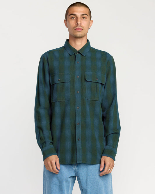 Men's Shadowstone Flannel Long Sleeve Shirt | Volcom Trending