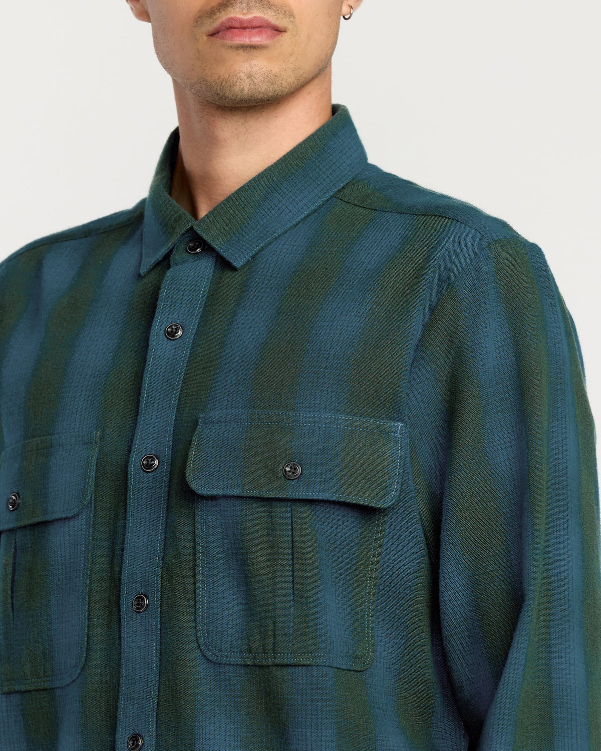 Men's Shadowstone Flannel Long Sleeve Shirt | Volcom Trending