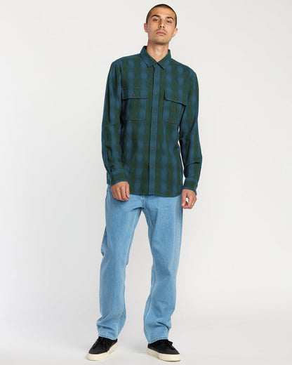 Men's Shadowstone Flannel Long Sleeve Shirt | Volcom Trending