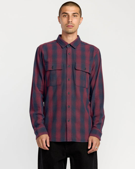 Men's Shadowstone Flannel Long Sleeve Shirt | Volcom Recommended