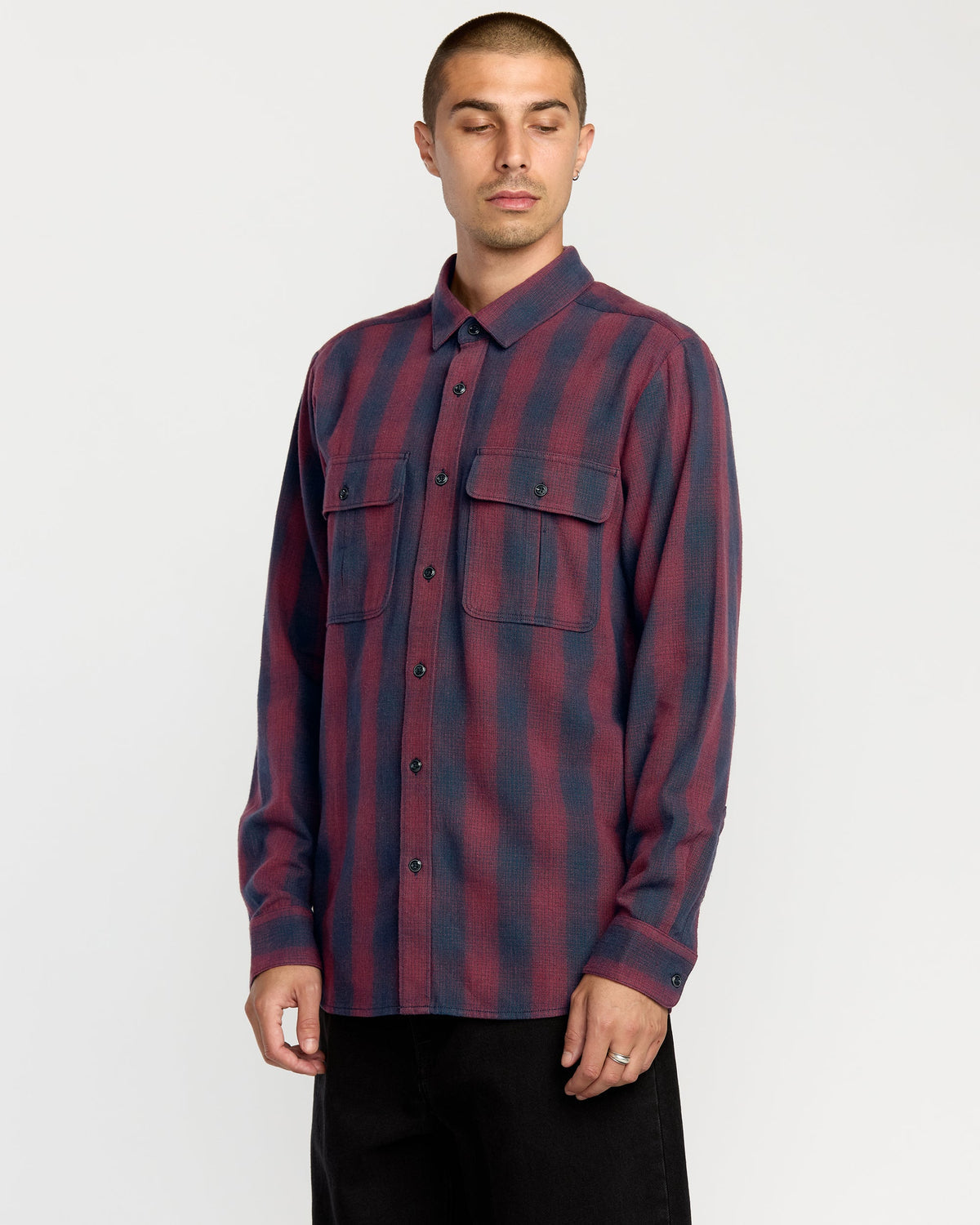 Men's Shadowstone Flannel Long Sleeve Shirt | Volcom Recommended