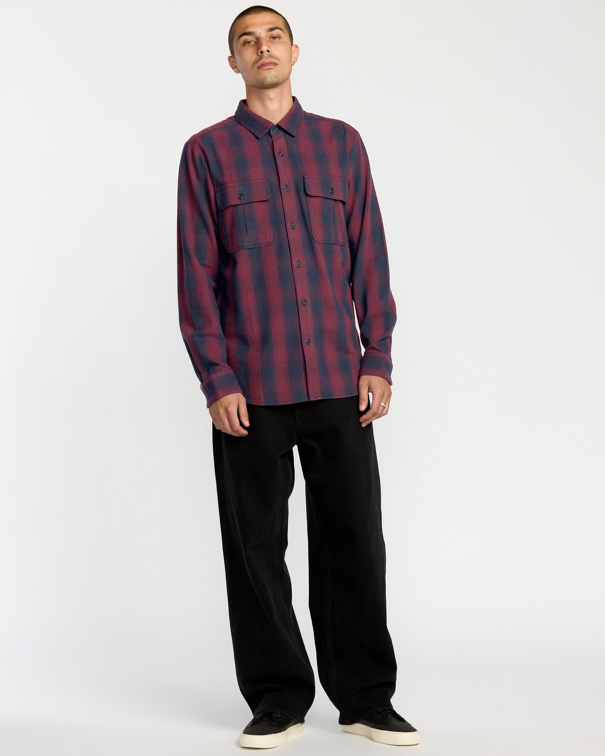 Men's Shadowstone Flannel Long Sleeve Shirt | Volcom Recommended