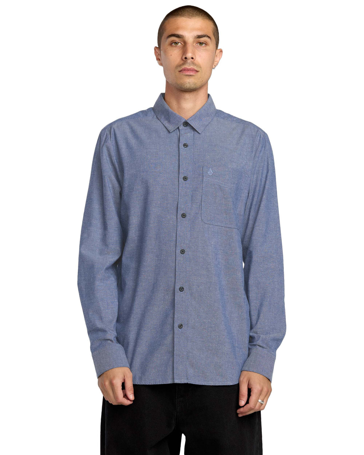 Men's Date Knight Long Sleeve Shirt | Volcom Quality