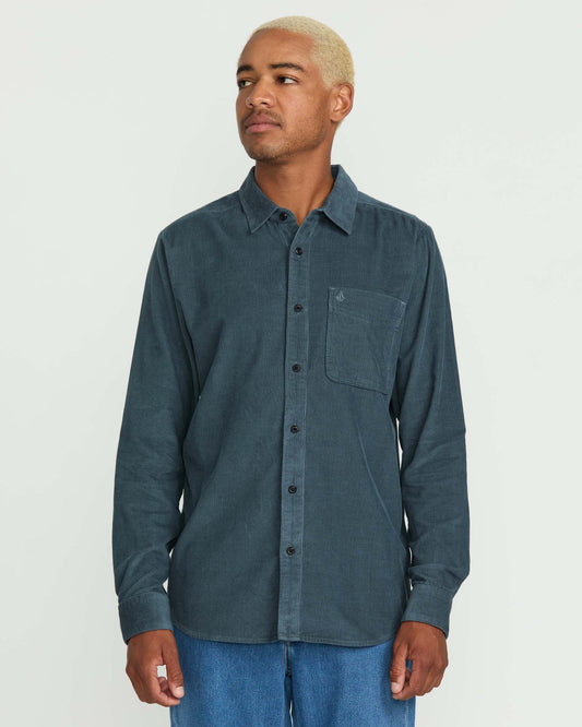 Men's Date Knight Long Sleeve Shirt | Volcom Essential