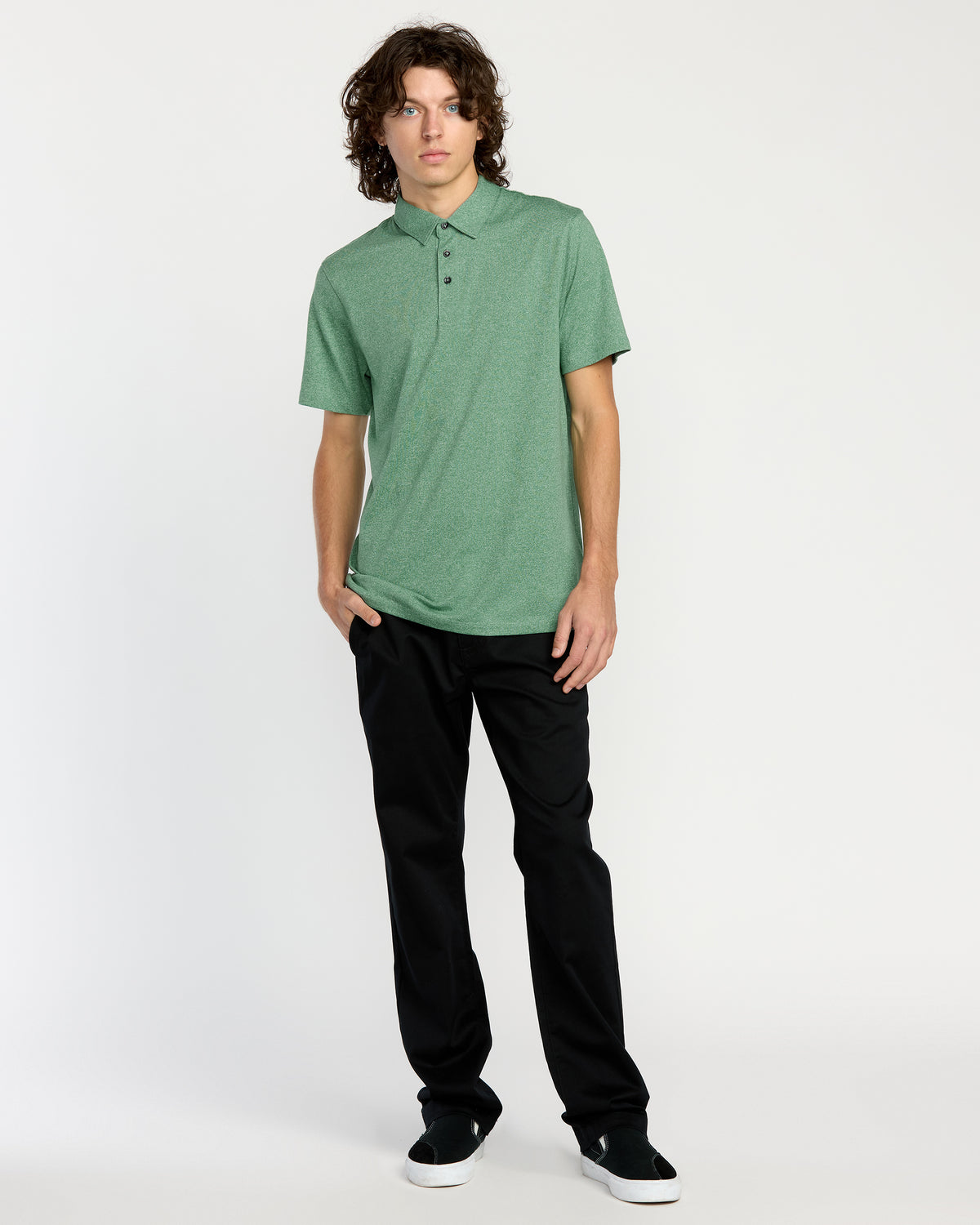Men's Wowzer Polo Short Sleeve Shirt | Volcom Featured