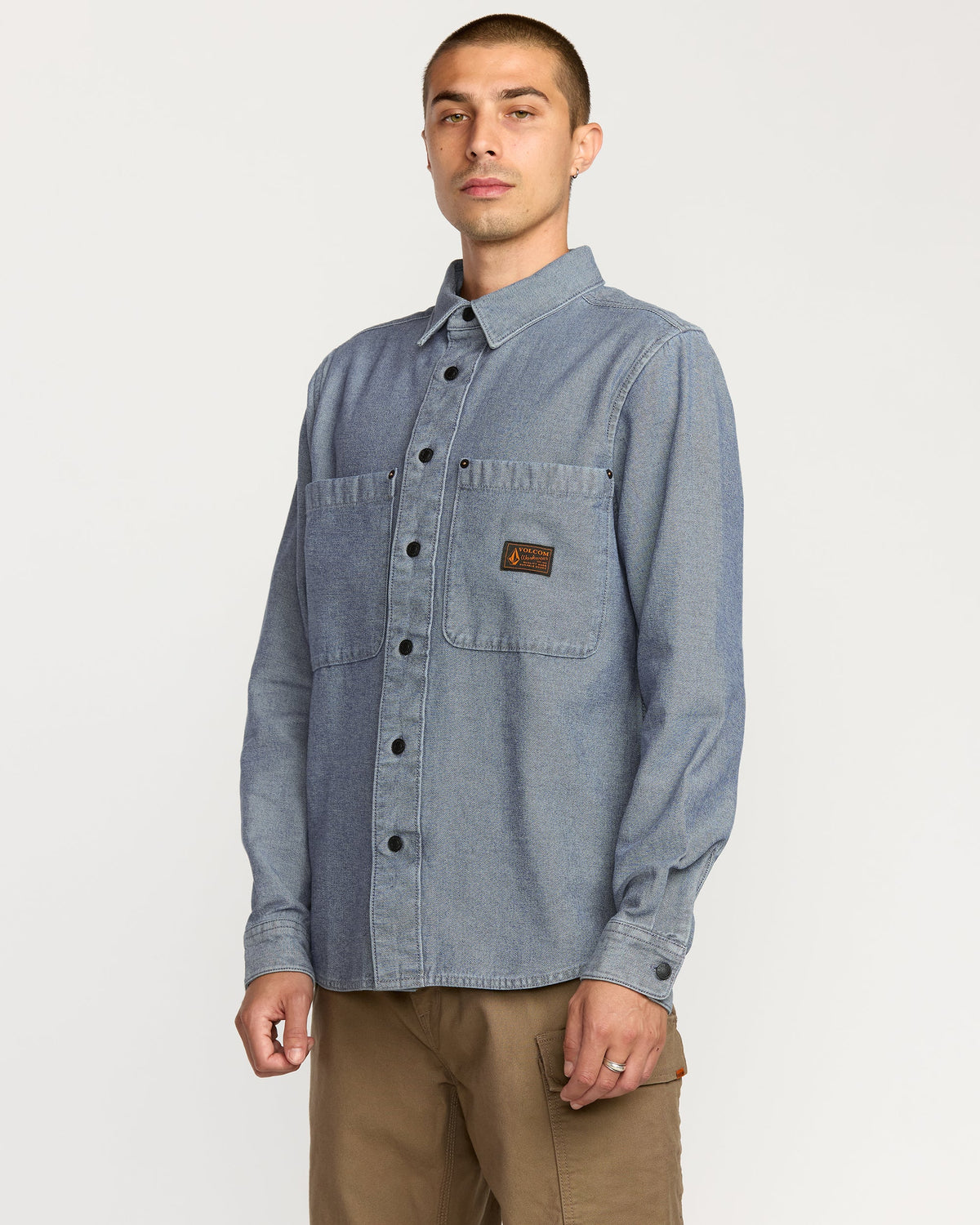 Men's Long Sleeve Shirt | Volcom Sale