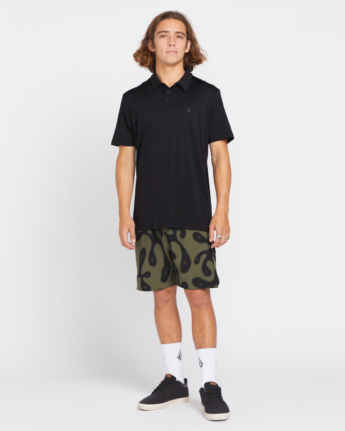 Men's Hazard Pro Polo Short Sleeve Shirt | Volcom Discount