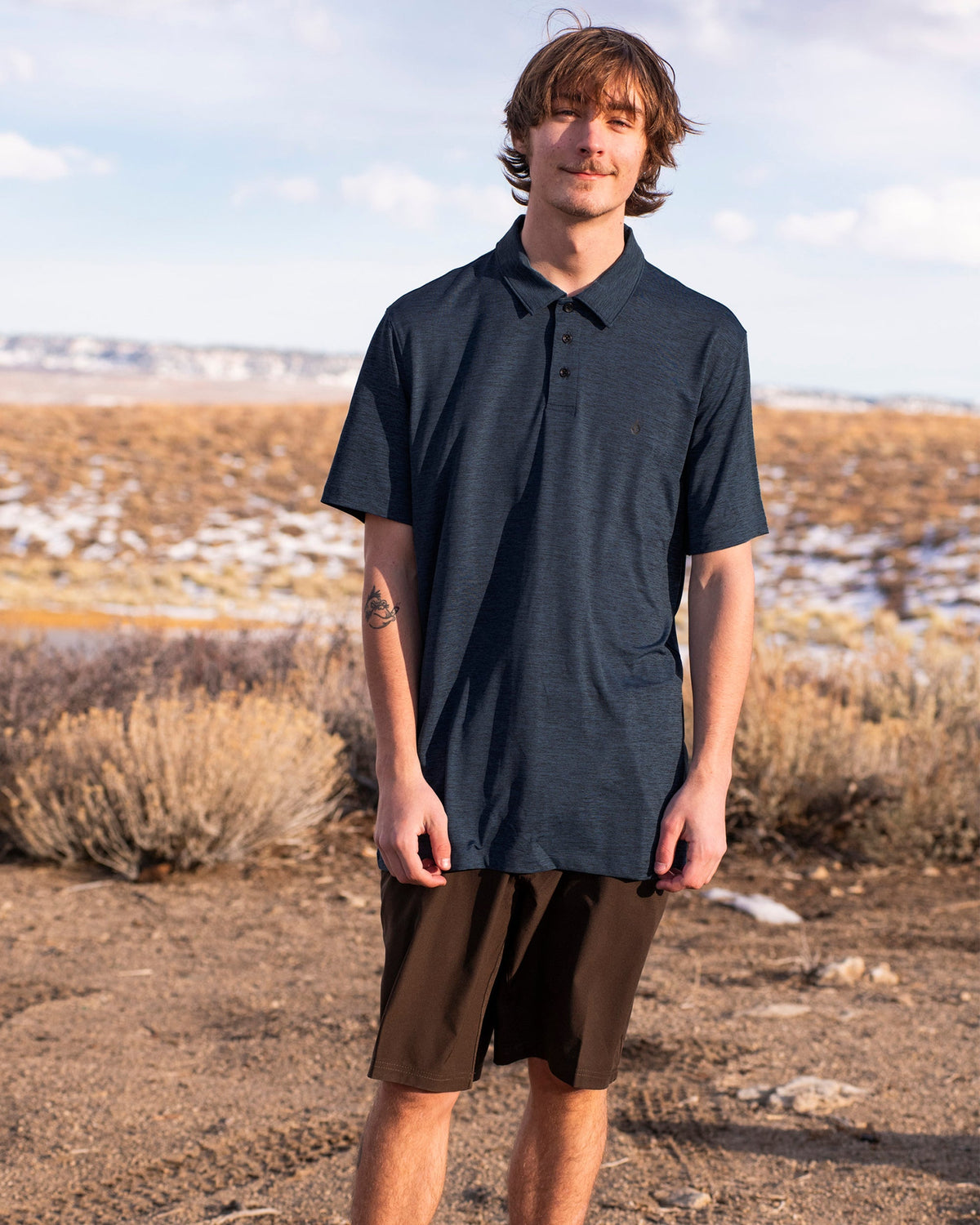 Men's Hazard Pro Polo Short Sleeve Shirt | Volcom Premium