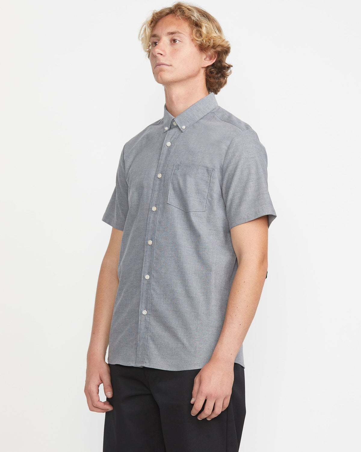 Men's Everett Oxford Short Sleeve Shirt | Volcom Best Price
