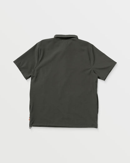 Volcom Japan Men's Sense Popover Short Sleeve Shirt | Volcom Exclusive