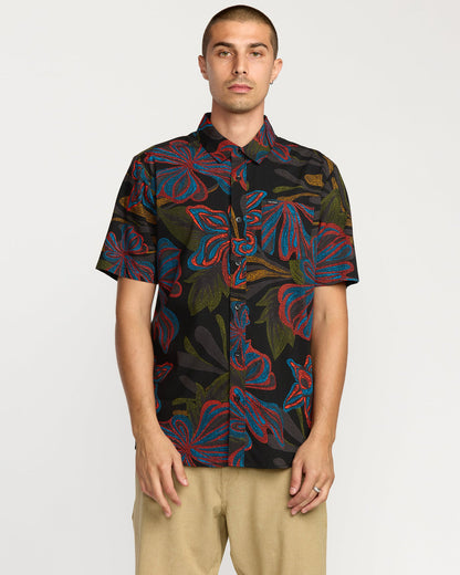 Men's Rendezvous Floral Short Sleeve Shirt | Volcom Classic