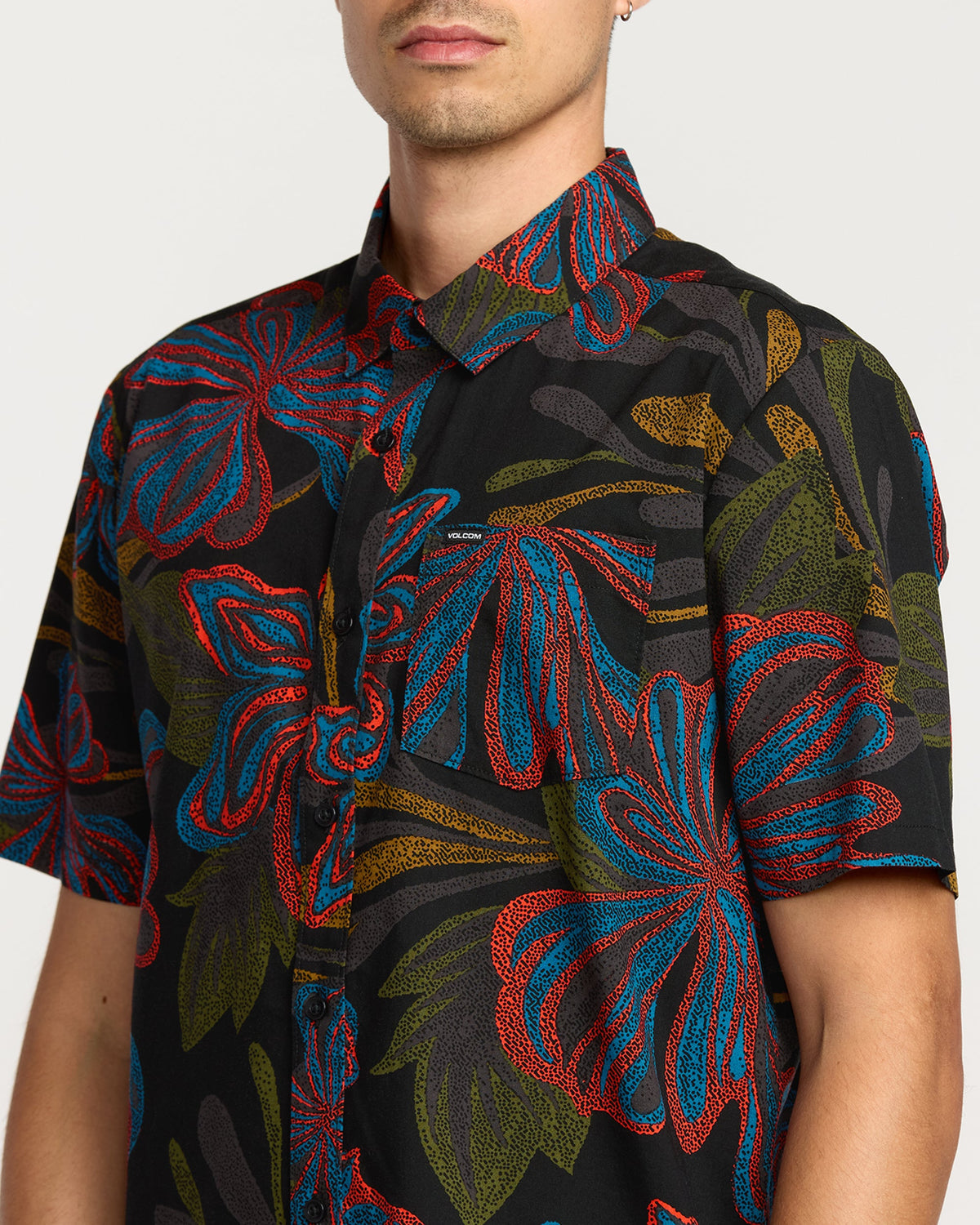 Men's Rendezvous Floral Short Sleeve Shirt | Volcom Classic