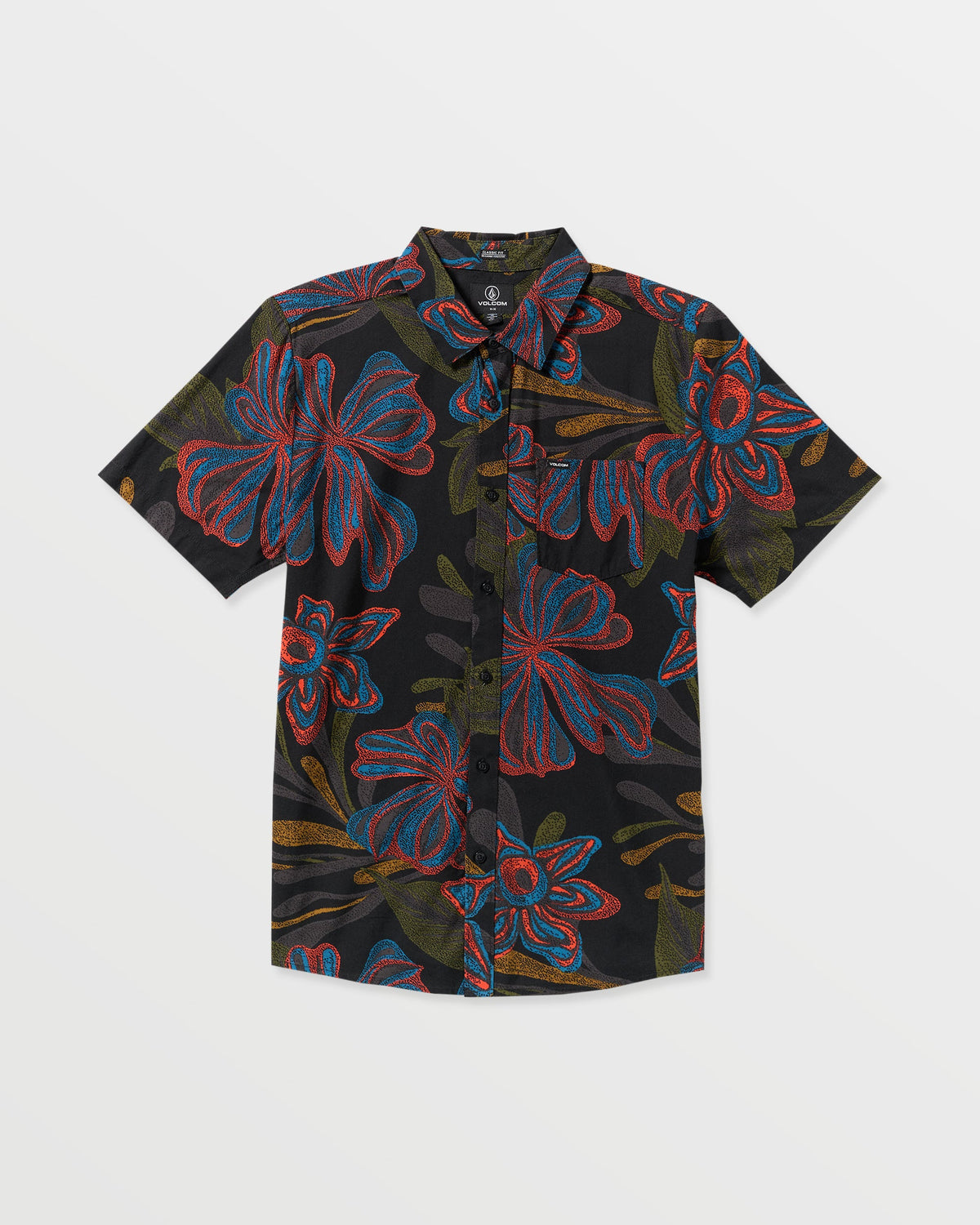 Men's Rendezvous Floral Short Sleeve Shirt | Volcom Classic