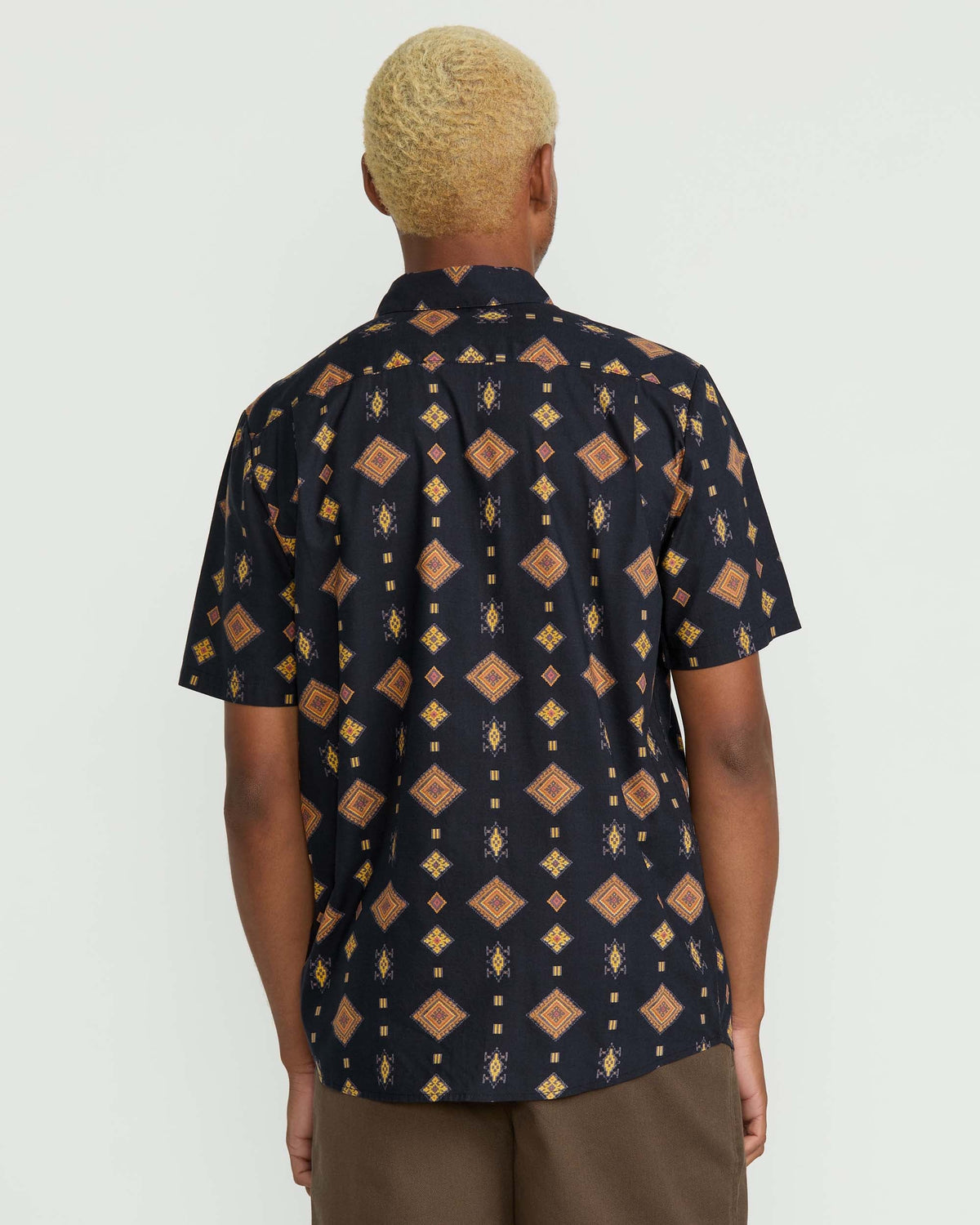 Men's Desert Dobby Short Sleeve Shirt | Volcom Great Value
