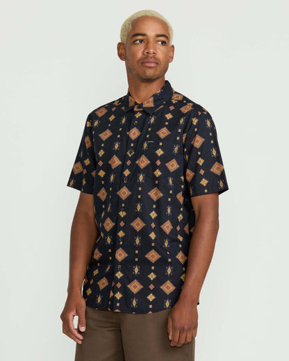 Men's Desert Dobby Short Sleeve Shirt | Volcom Great Value