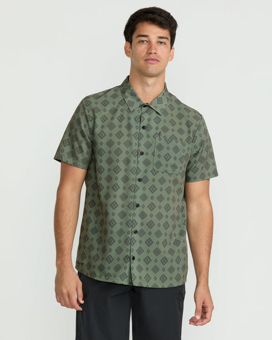 Men's Ridgestone Short Sleeve Shirt | Volcom Featured