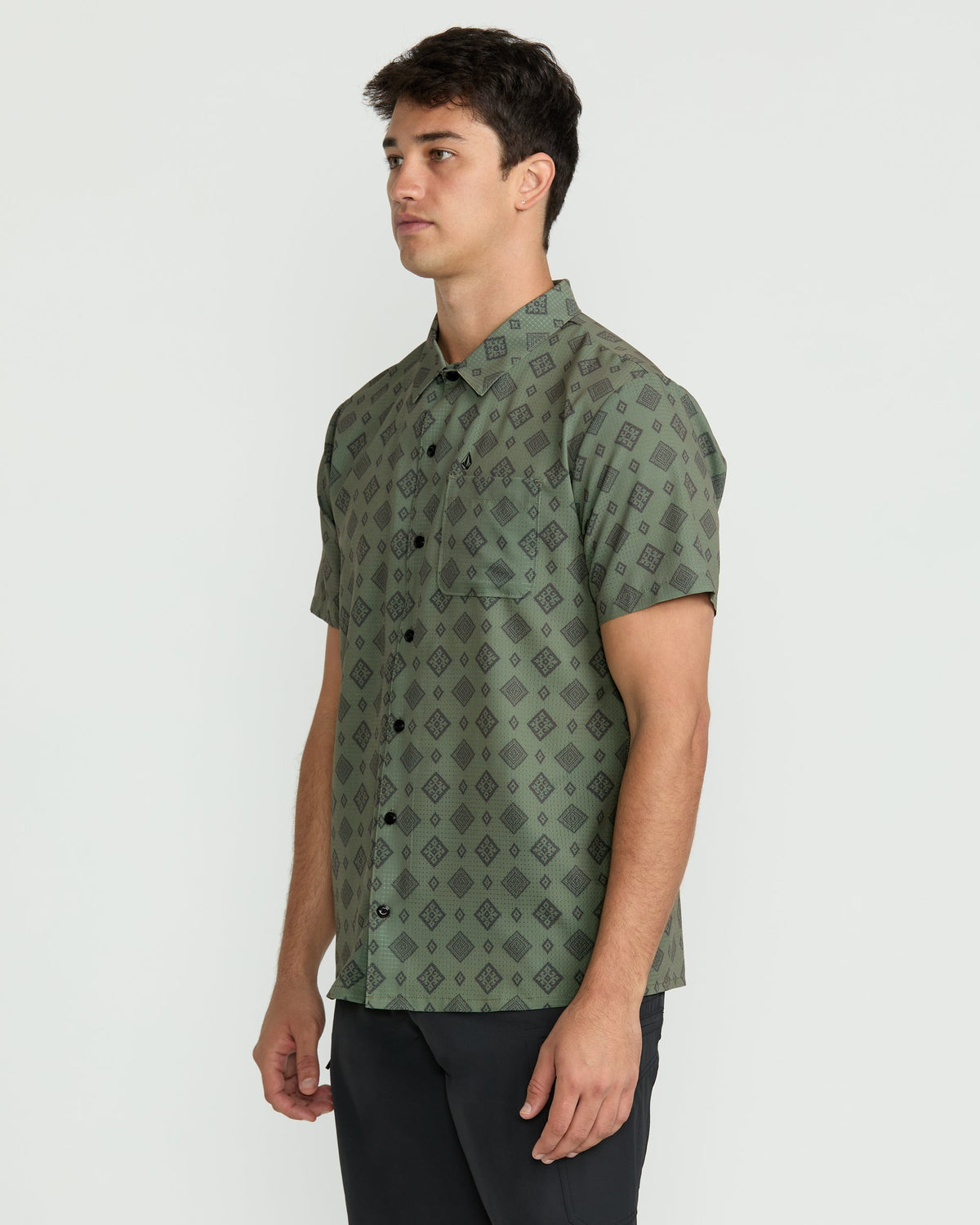 Men's Ridgestone Short Sleeve Shirt | Volcom Featured