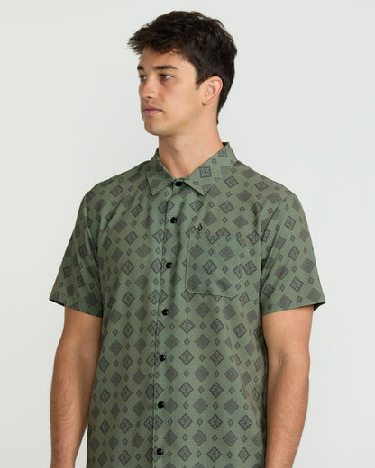 Men's Ridgestone Short Sleeve Shirt | Volcom Featured