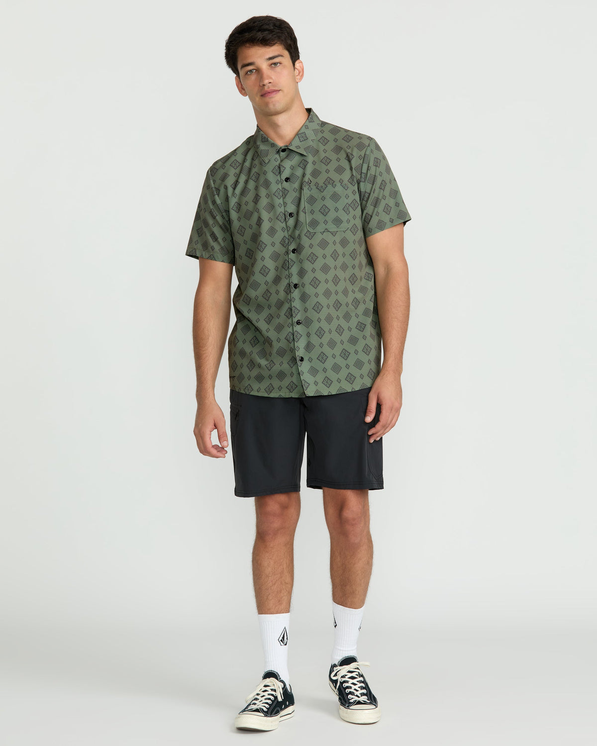 Men's Ridgestone Short Sleeve Shirt | Volcom Featured