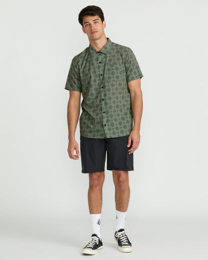 Men's Ridgestone Short Sleeve Shirt | Volcom Featured