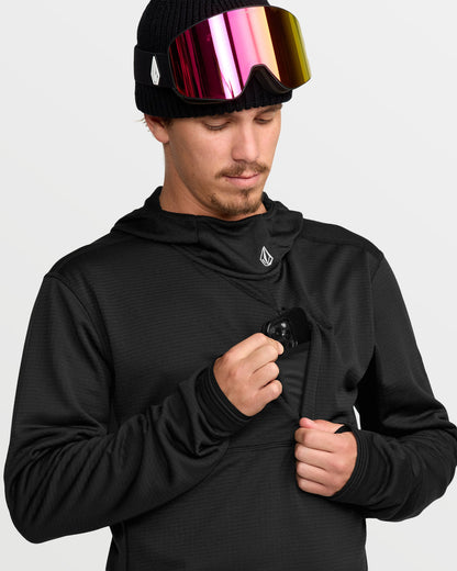 Men's Gridlock Hooded Fleece Pullover | Volcom New