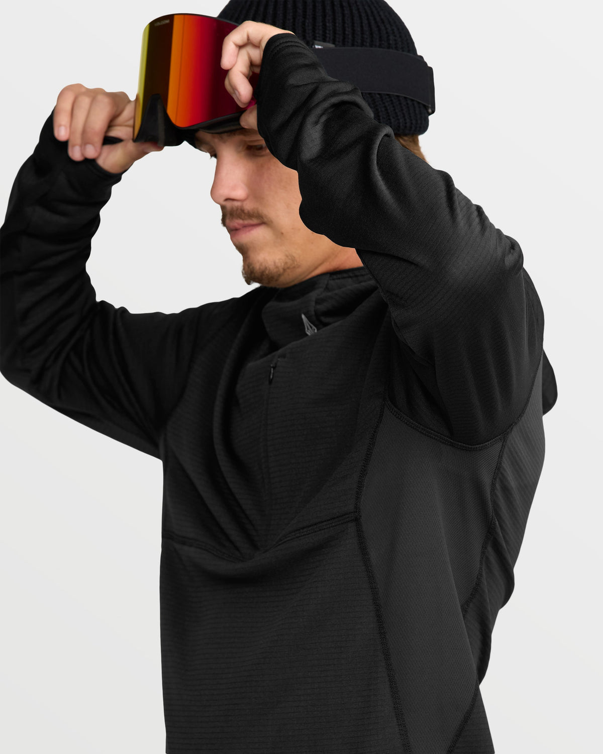 Men's Gridlock Hooded Fleece Pullover | Volcom New