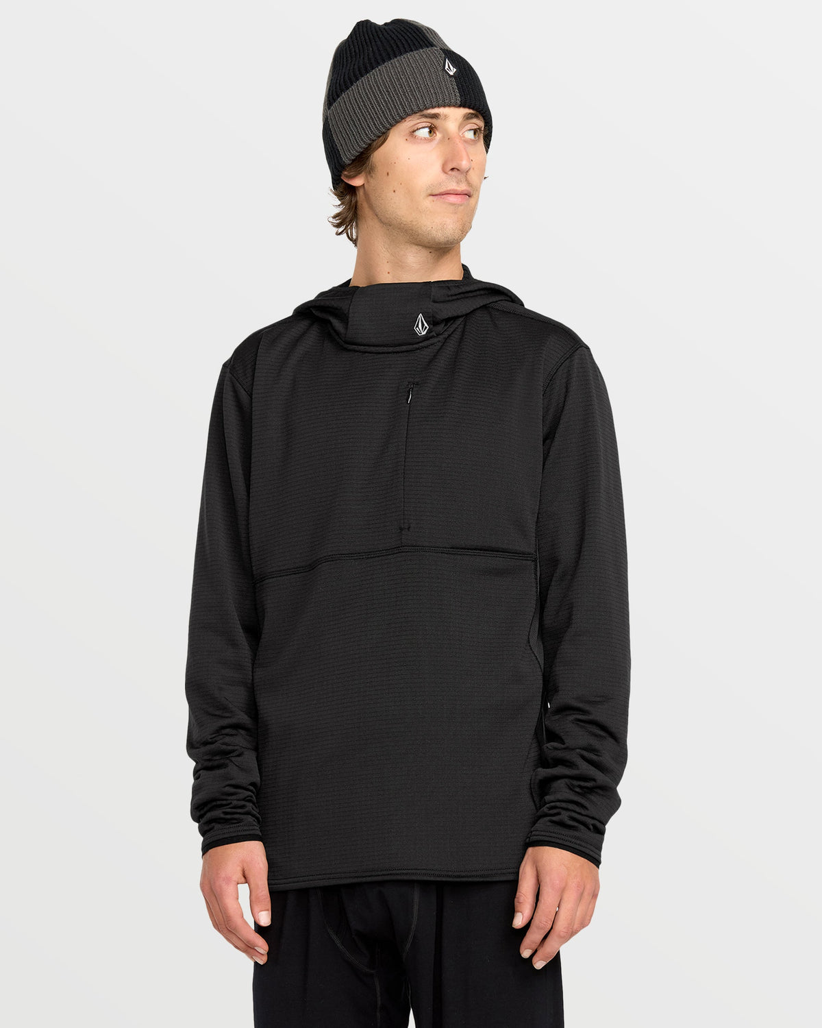 Men's Gridlock Hooded Fleece Pullover | Volcom New