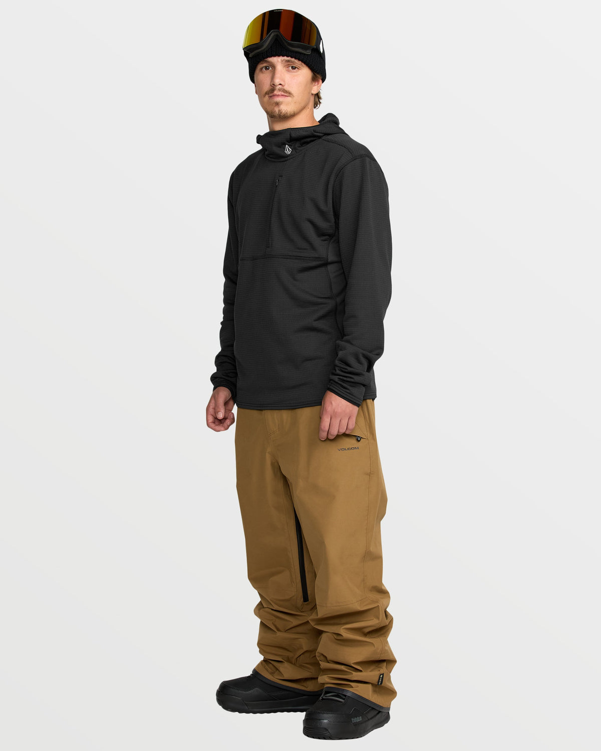 Men's Gridlock Hooded Fleece Pullover | Volcom New
