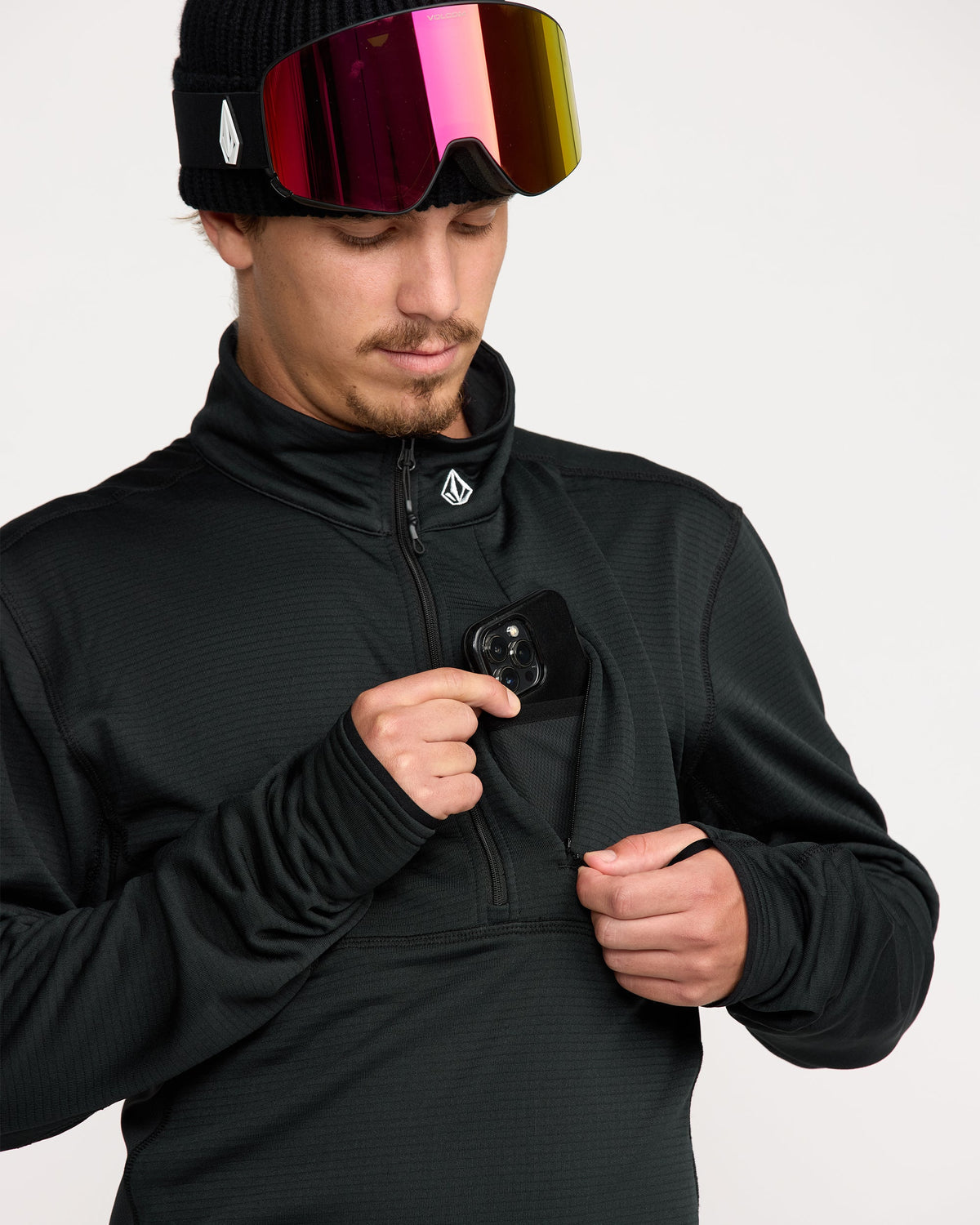 Men's Gridlock Mockneck | Volcom Recommended