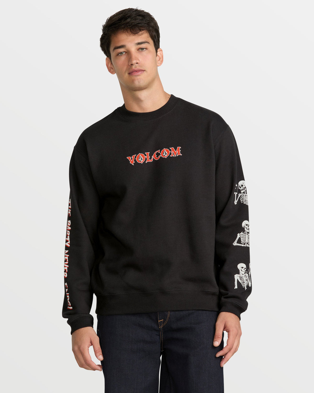 Men's Never Ends Crew Sweatshirt | Volcom Value