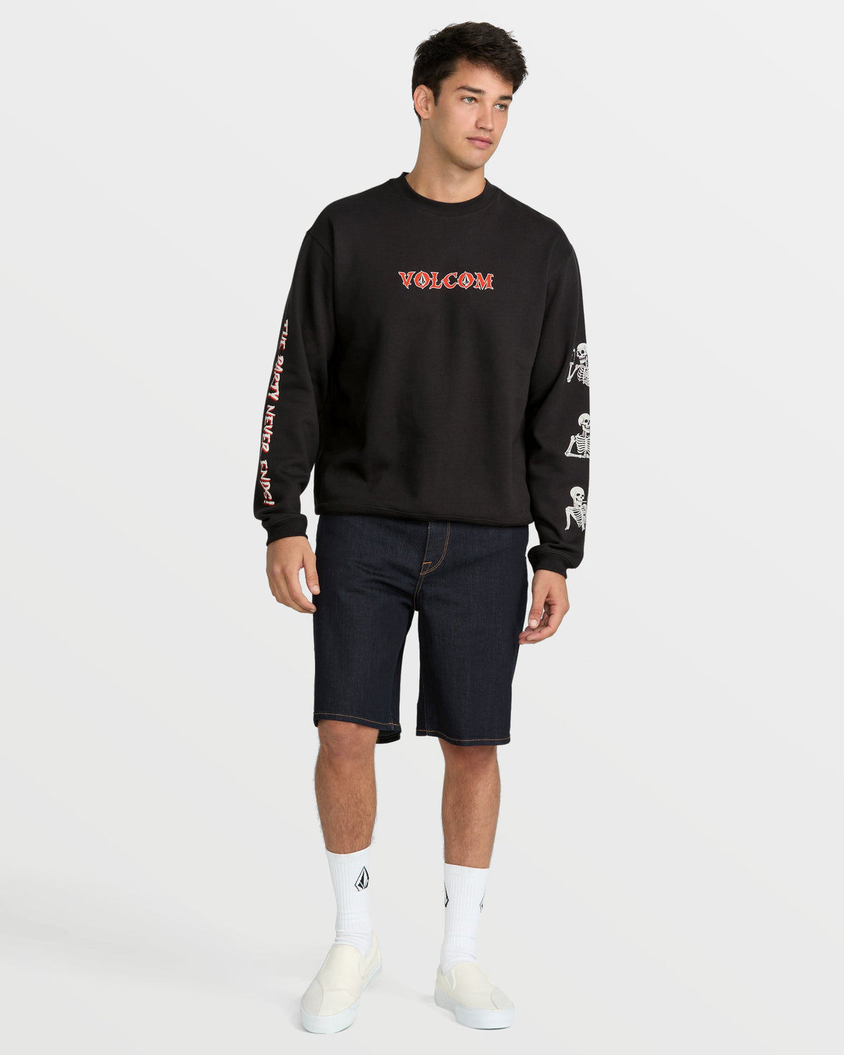 Men's Never Ends Crew Sweatshirt | Volcom Value