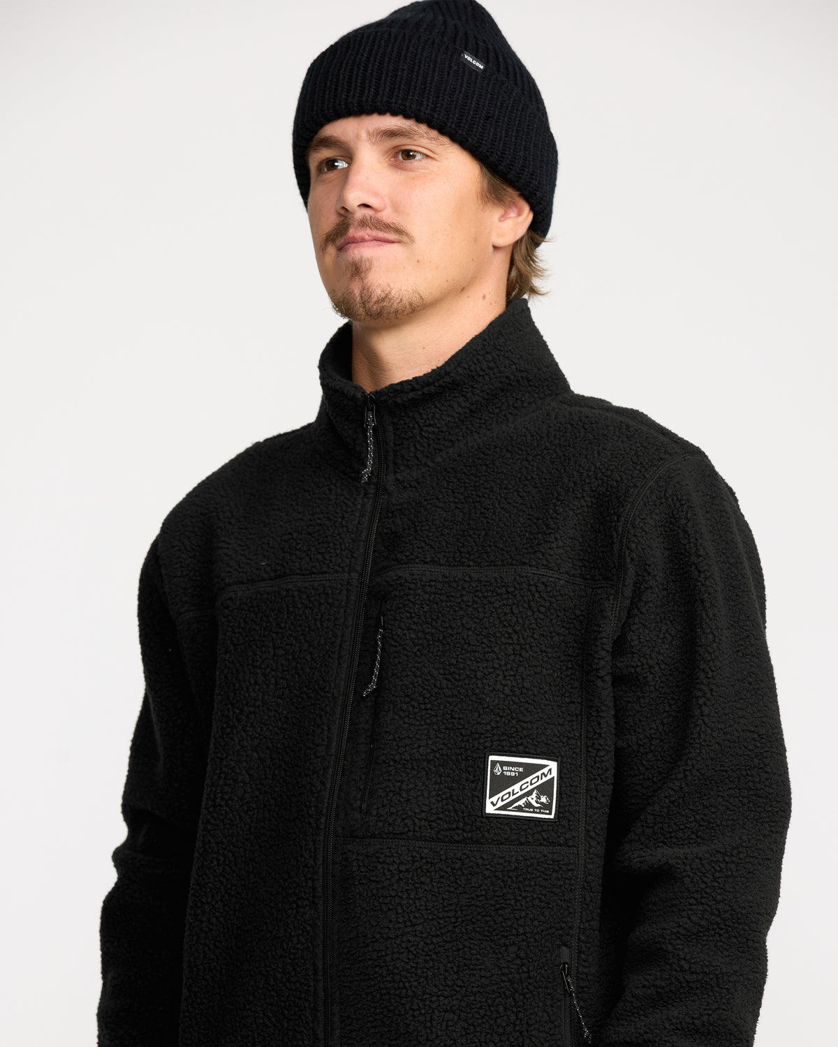 Men's Nelson Sherpa Full Zip | Volcom Signature