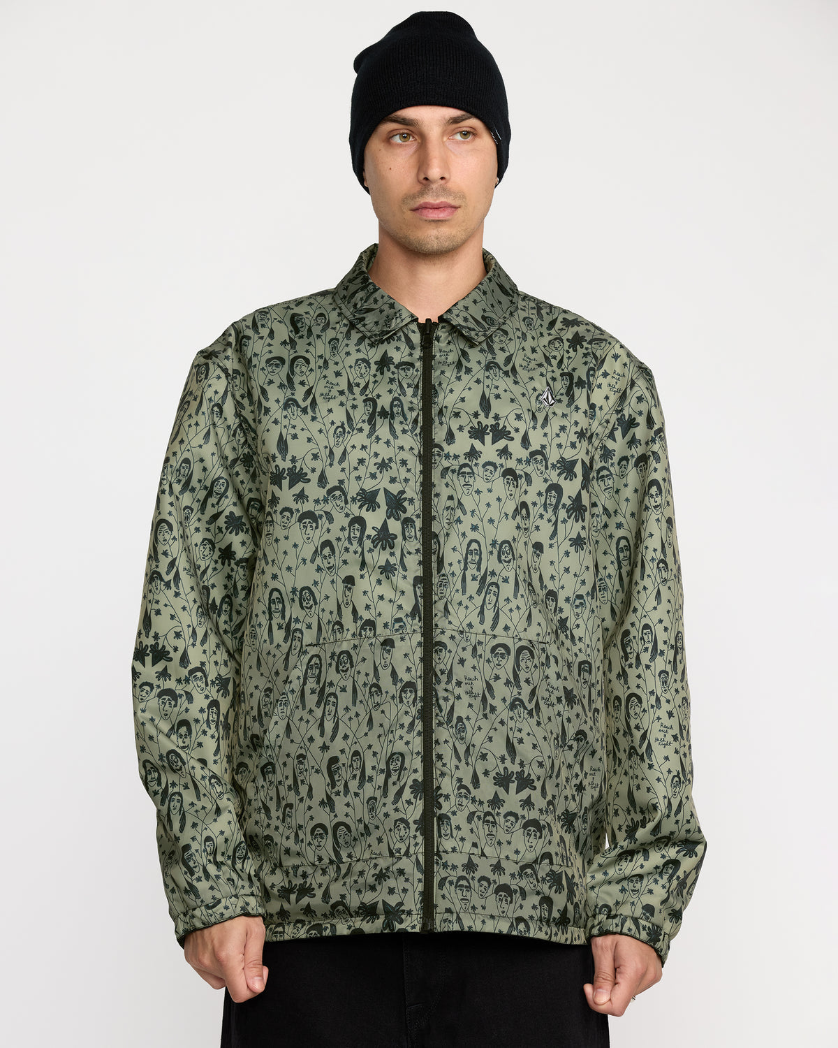 Men's Fakie Reversible Jacket | Volcom Classic