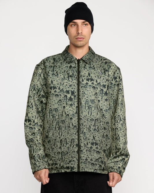 Men's Fakie Reversible Jacket | Volcom Classic