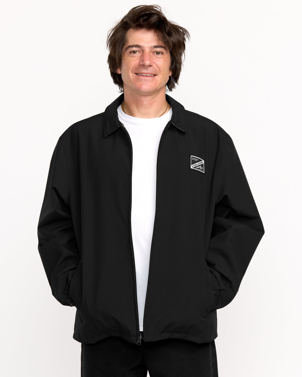 Men's Fakie Reversible Jacket | Volcom Classic