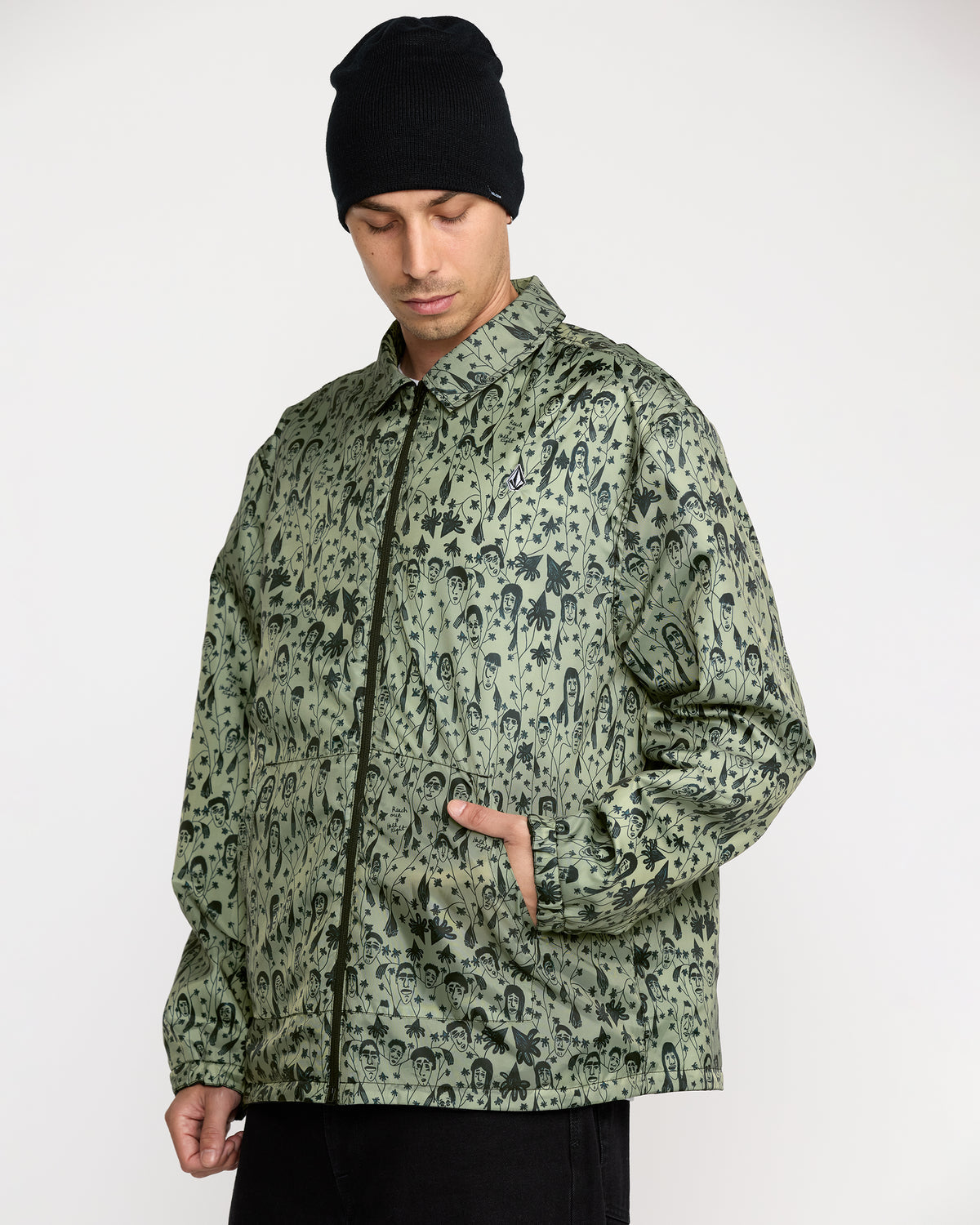 Men's Fakie Reversible Jacket | Volcom Classic
