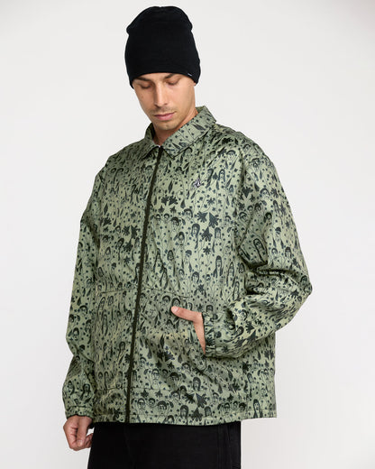 Men's Fakie Reversible Jacket | Volcom Classic