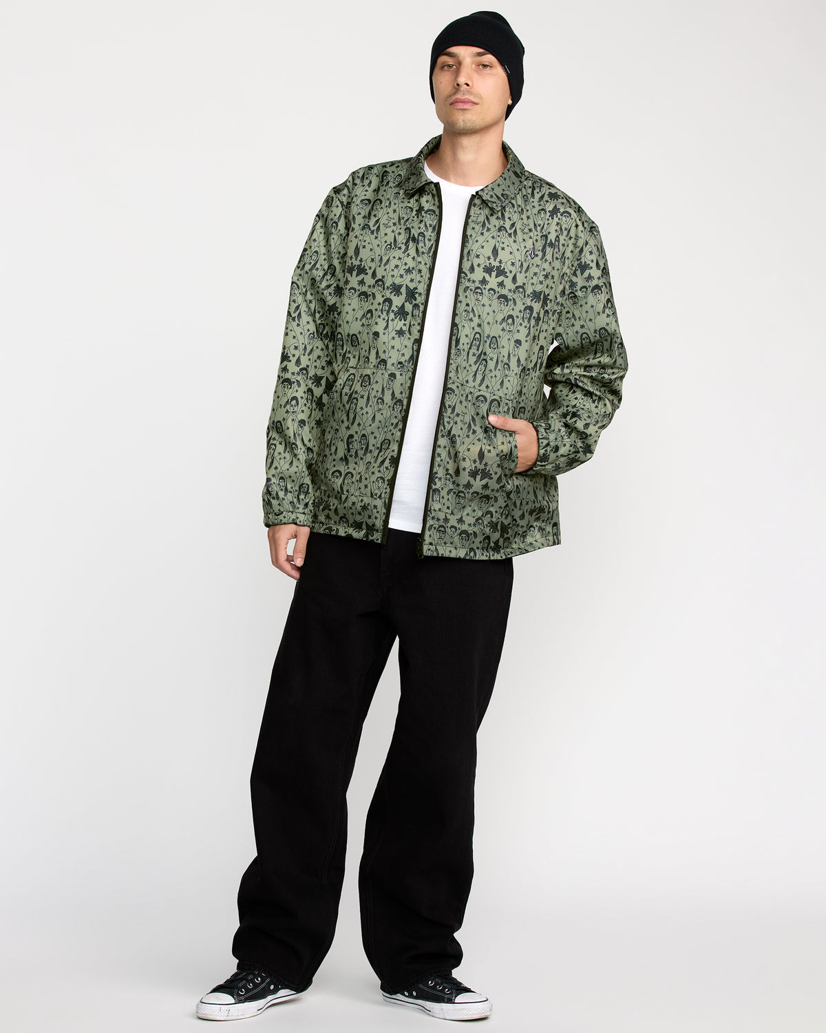 Men's Fakie Reversible Jacket | Volcom Classic